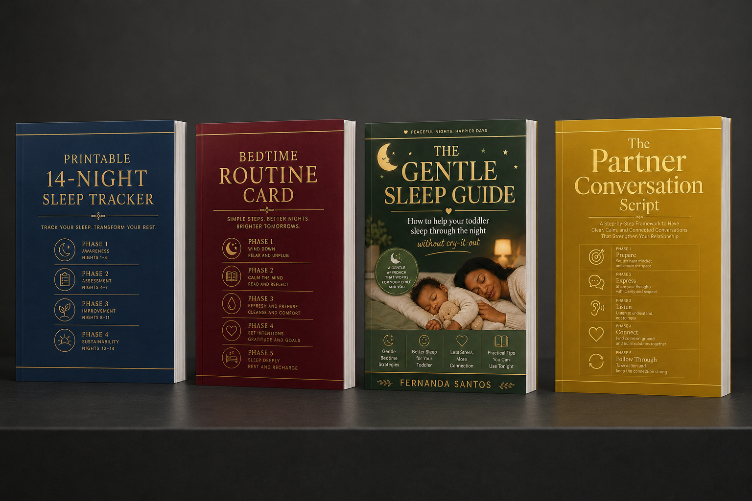 The Gentle Sleep Guide plus all three bonus books